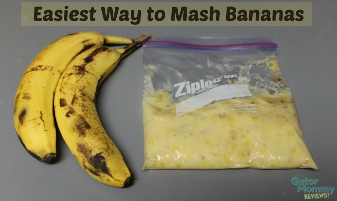 Easiest Way to Mash Bananas