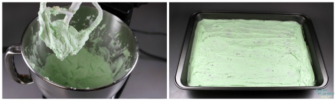 Mint Brownie topping