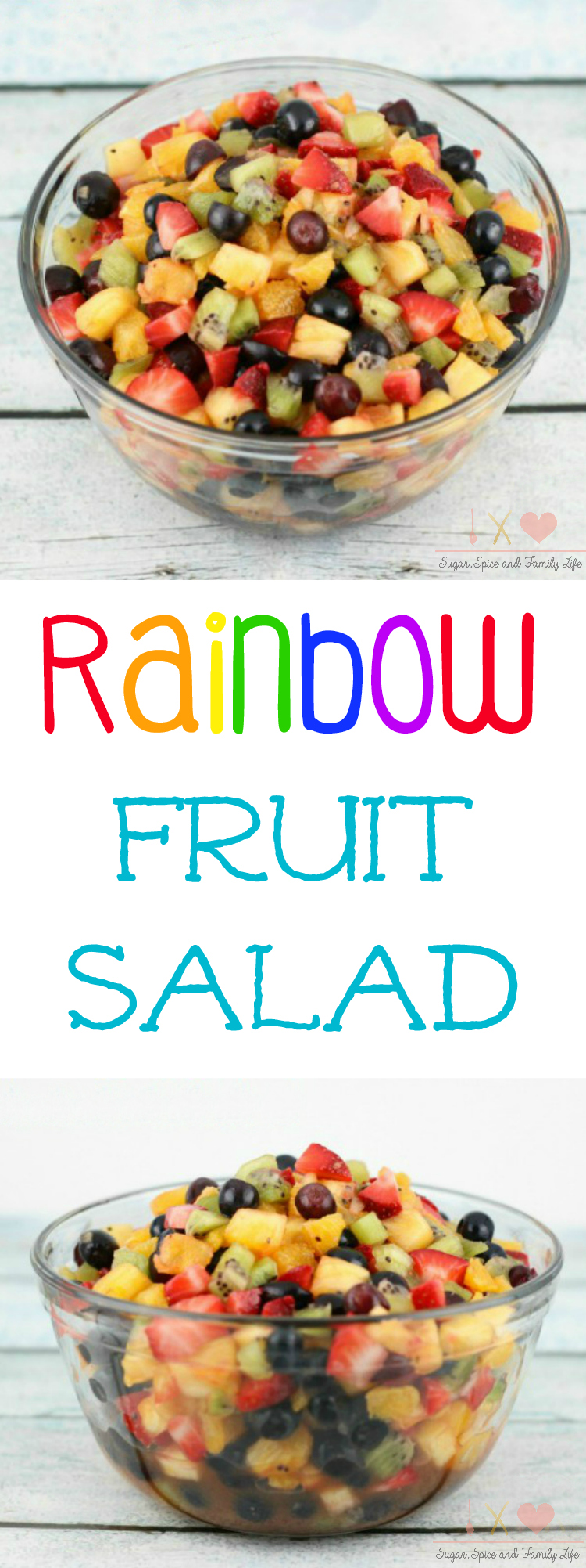 Rainbow Fruit Salad Recipe