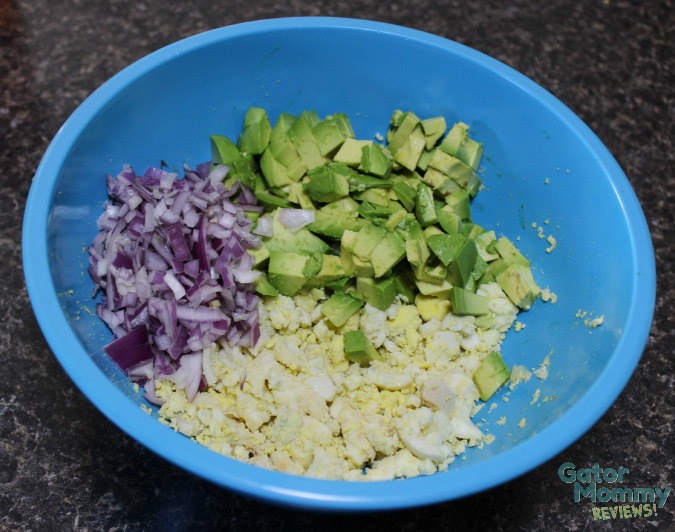 Avocado Egg Salad mixture