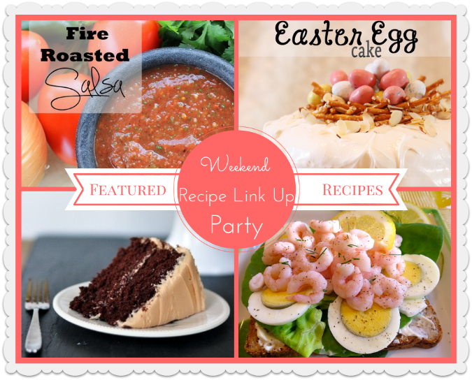 Weekend Link Up Party featured recipes