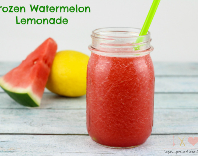 Frozen Watermelon Lemonade