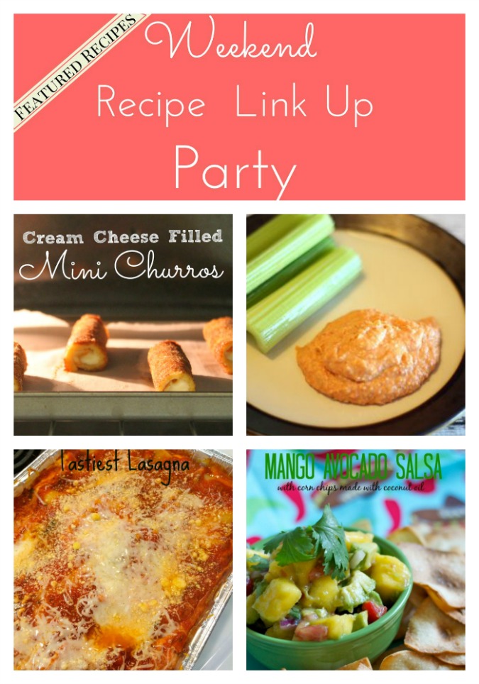 Weekend Recipe Link Up Party Featured Recipes