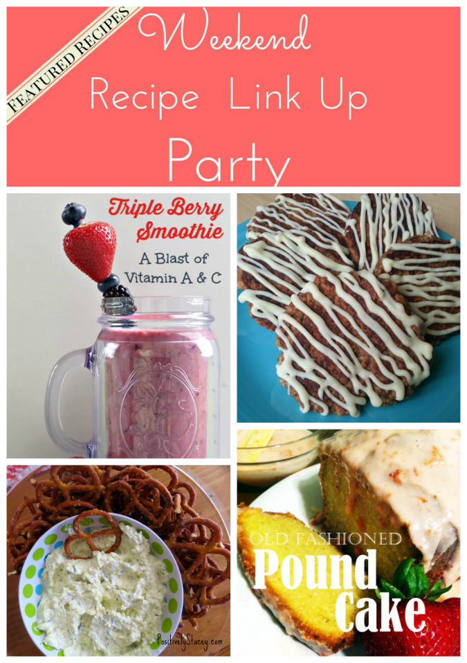 Weekend Recipe Link Up Party Featured Recipes 17
