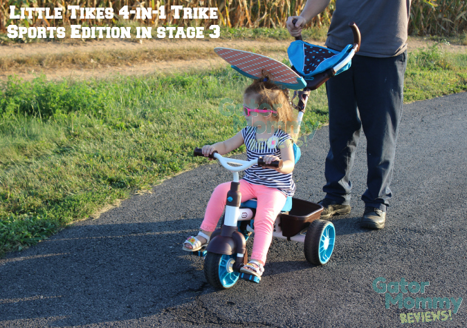 Little Tikes 4-in-1 Sports Edition Trike copyright Gator Mommy Reviews