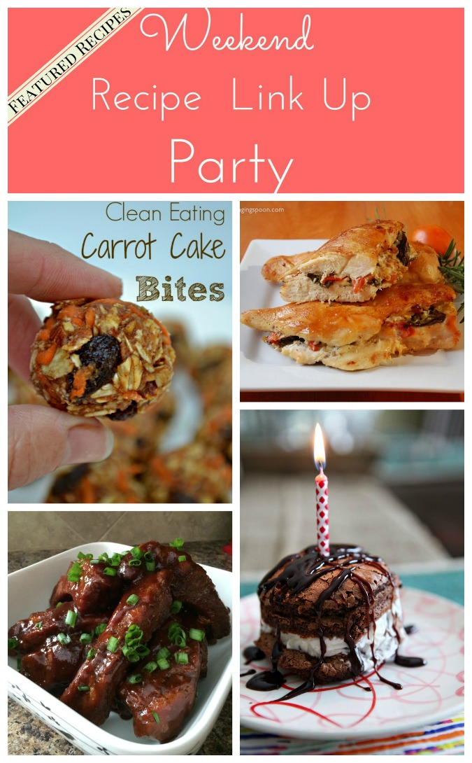 Weekend Recipe Link Up Party Featured Recipes 26