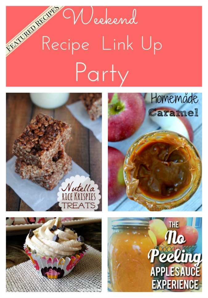 Weekend Recipe Link Up Party featured recipes 29