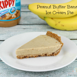 peanut butter banana ice cream pie