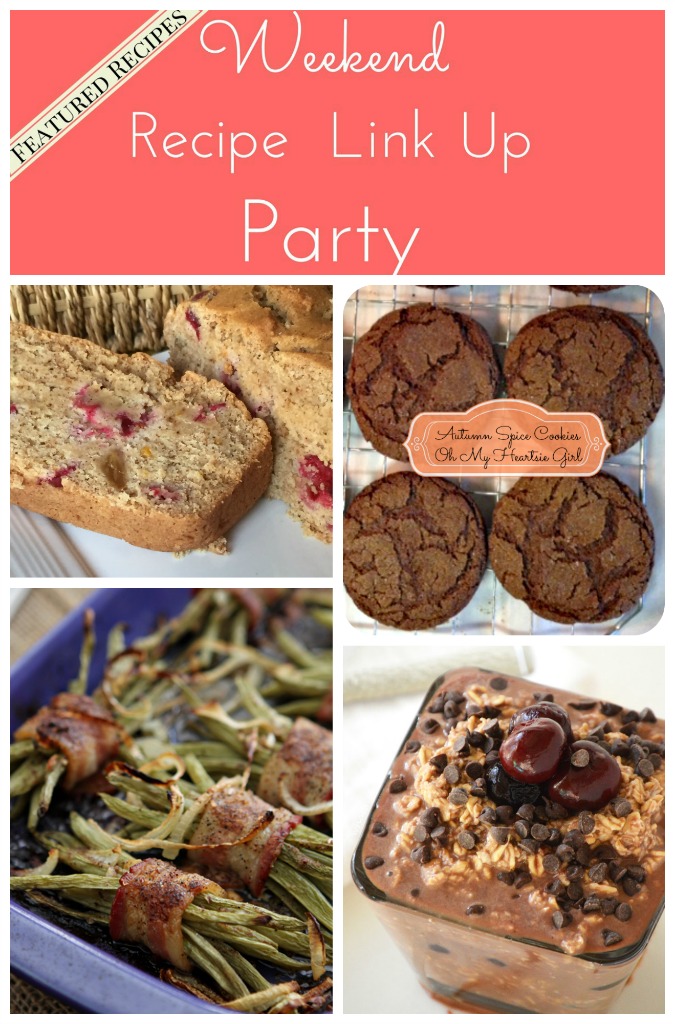 Weekend Recipe Link Up Party featured recipes 33