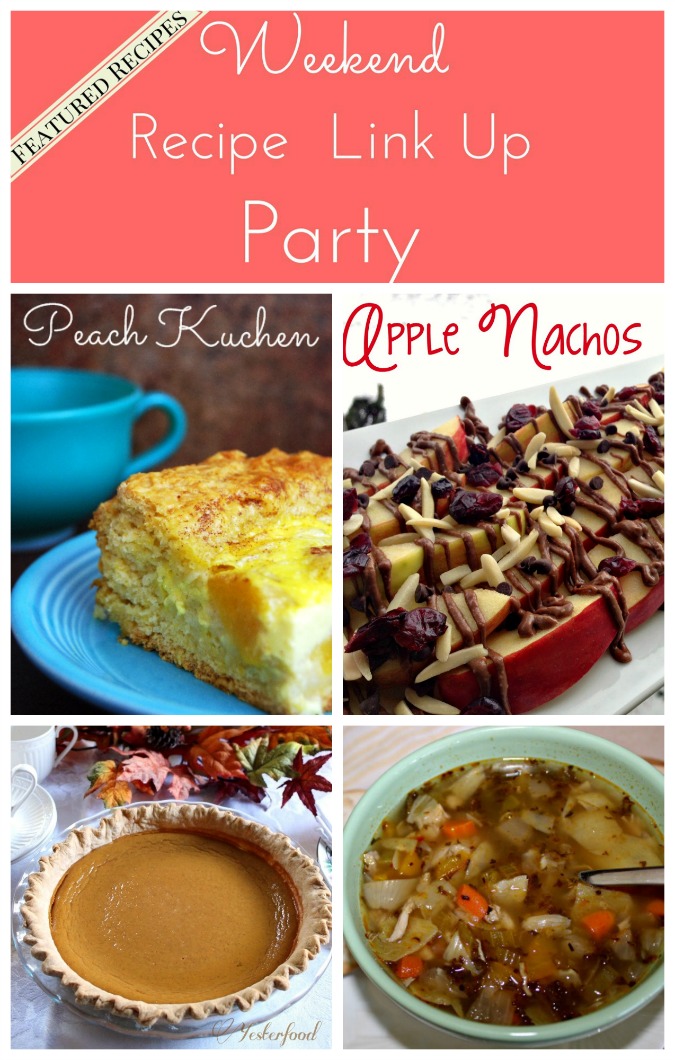 Weekend Recipe Link Up Party featured recipes 34