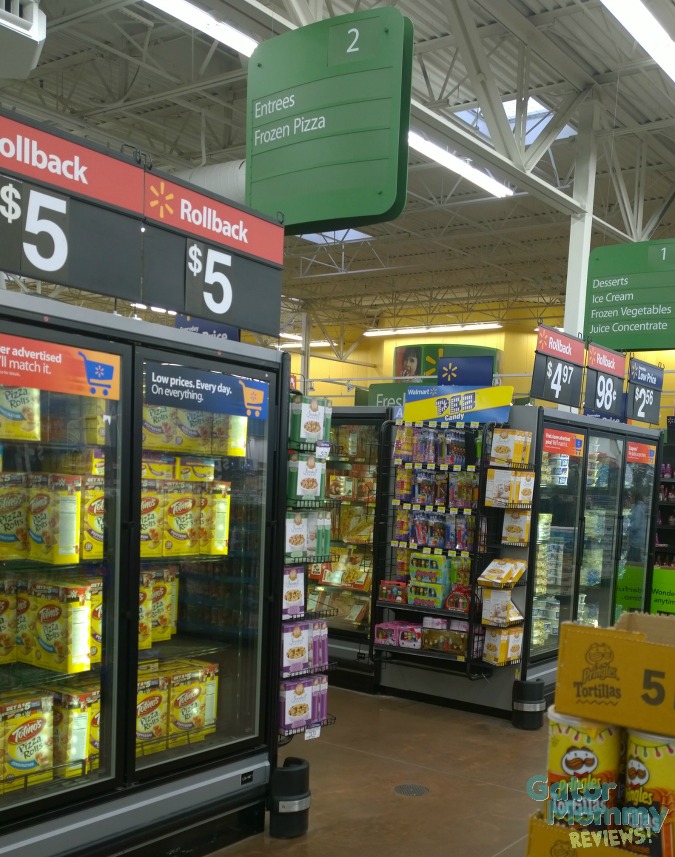 Walmart Frozen aisle #CollectiveBias #EasyAsPotPie