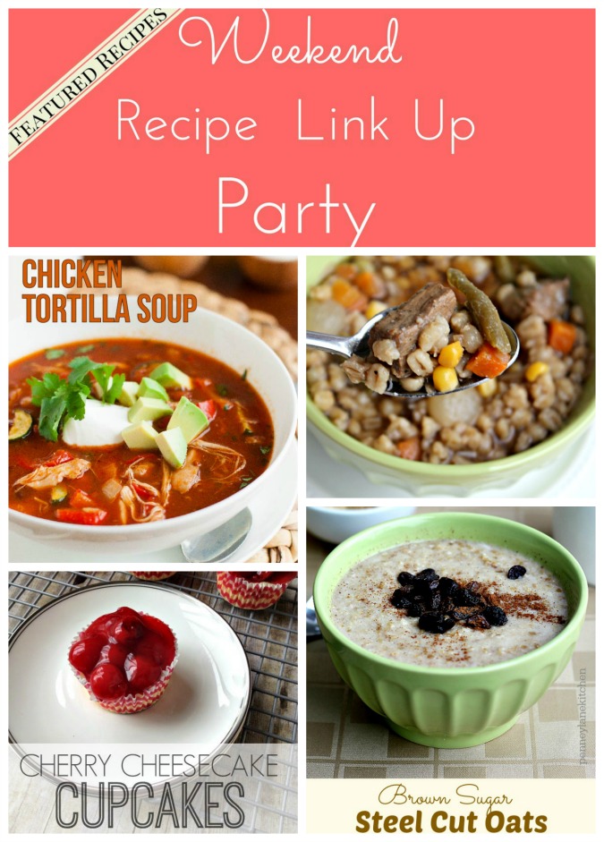 Weekend Recipe Link Up Party featured recipes 41