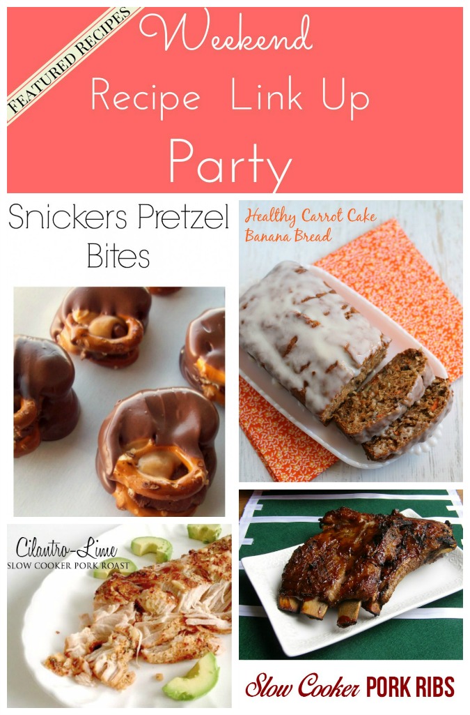 Weekend Recipe Link Up Party featured recipes 42
