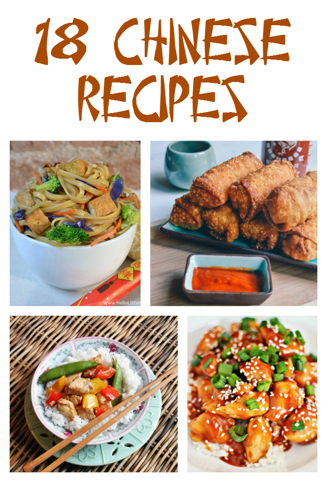 18 Chinese Recipes