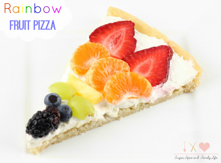 Rainbow Fruit Pizza