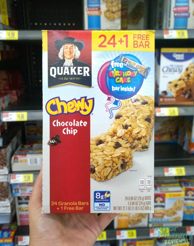 Quaker Chewy Chocolate Chip Bars