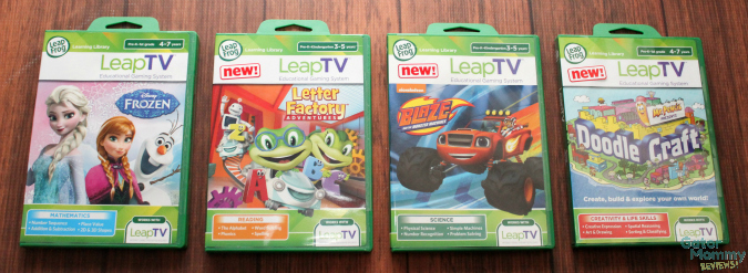 LeapTV games