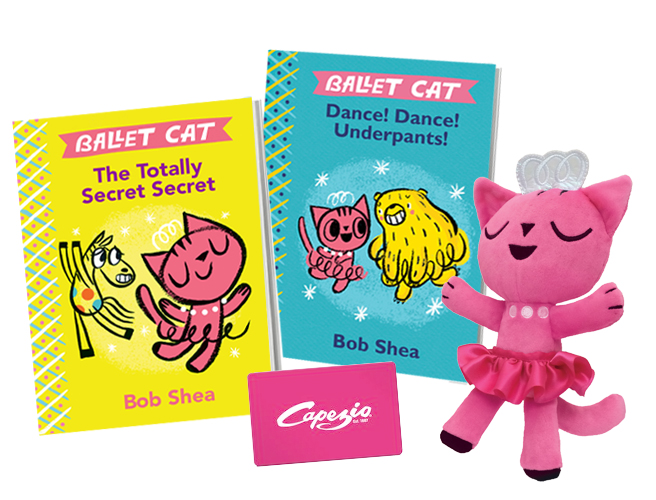 Ballet Cat Prize Package Giveaway