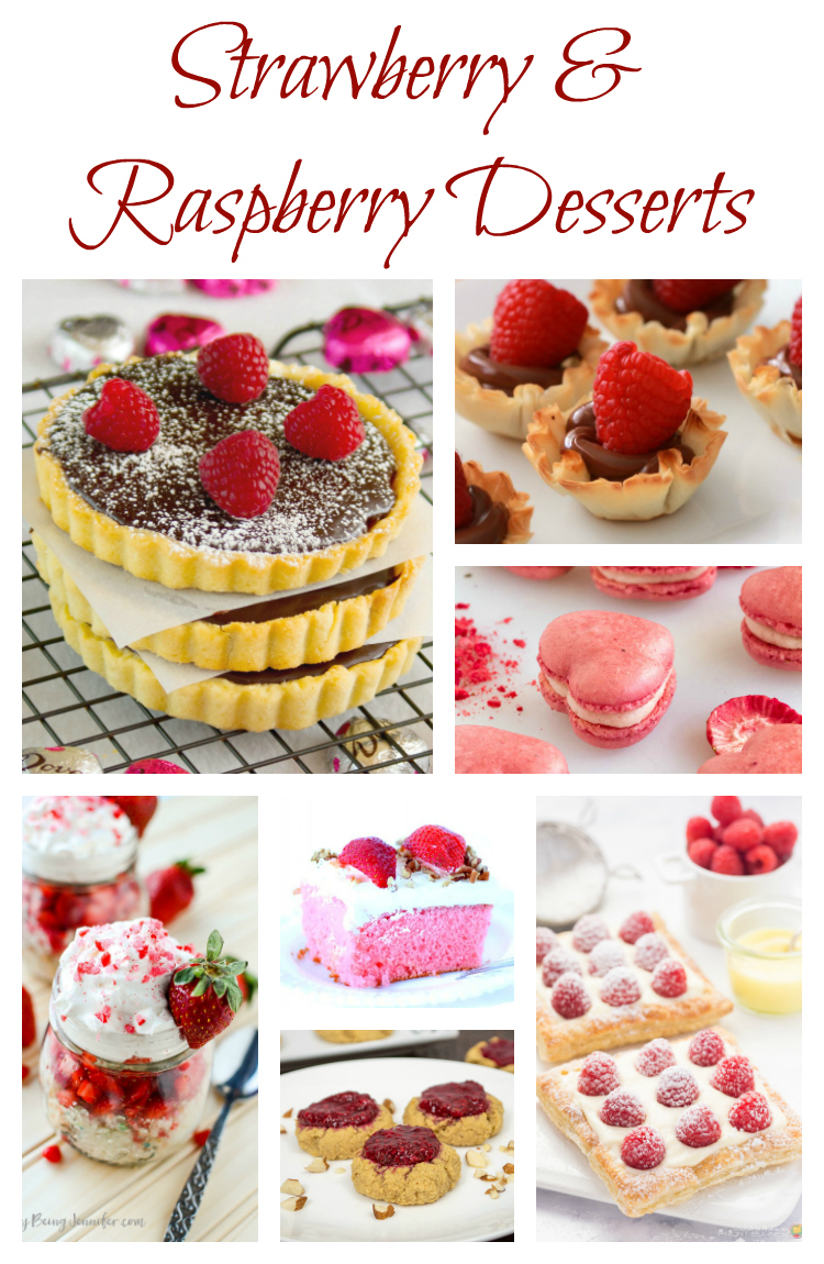 Strawberry and Raspberry Desserts