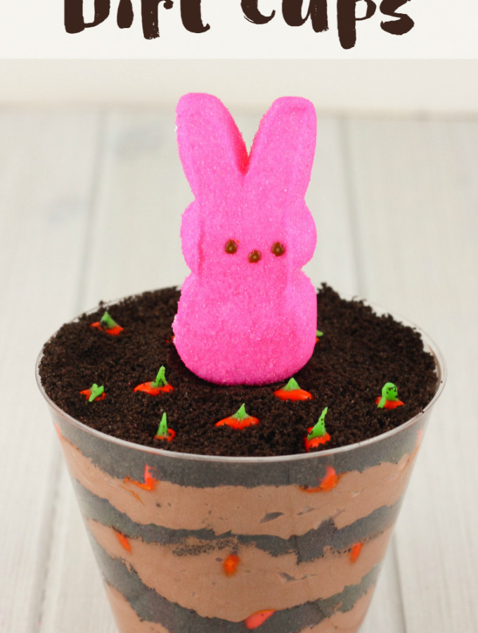 Carrot Patch Dirt cake Cups