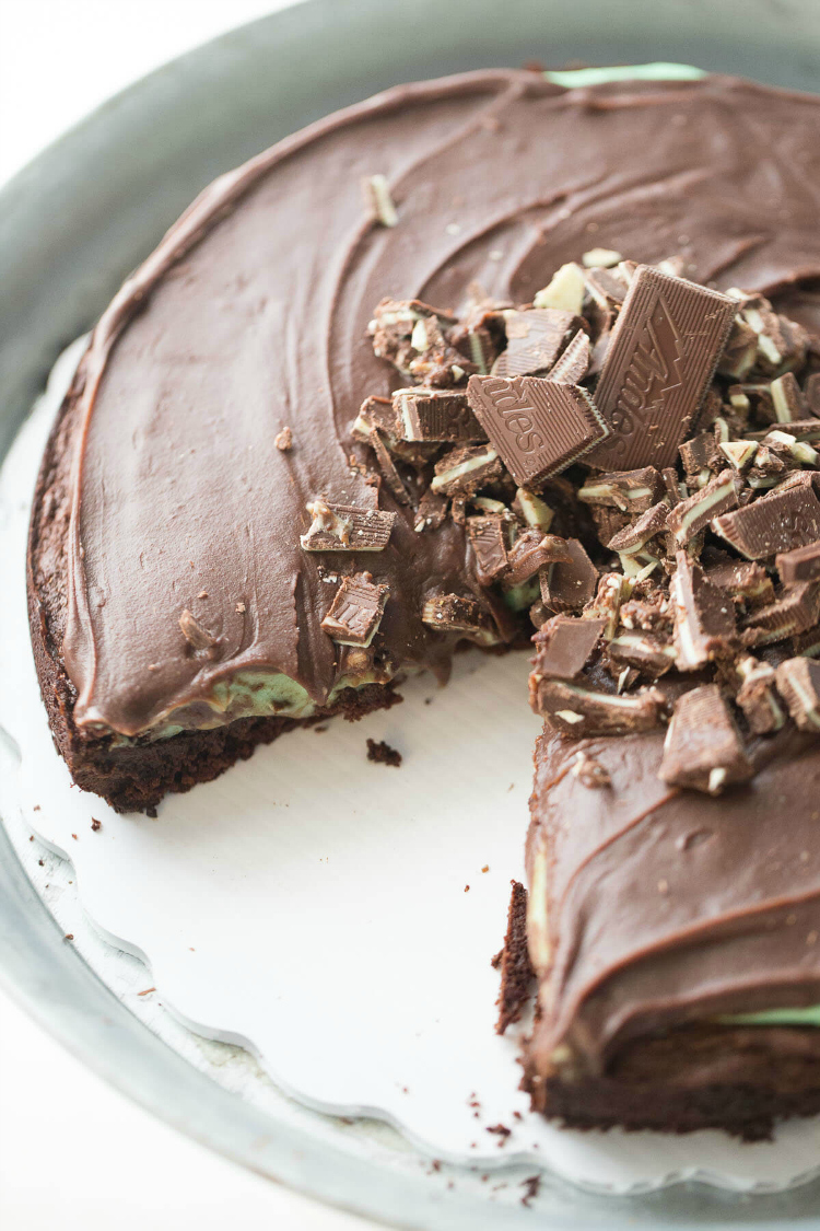 Flourless-Chocolate-Mint-Cake