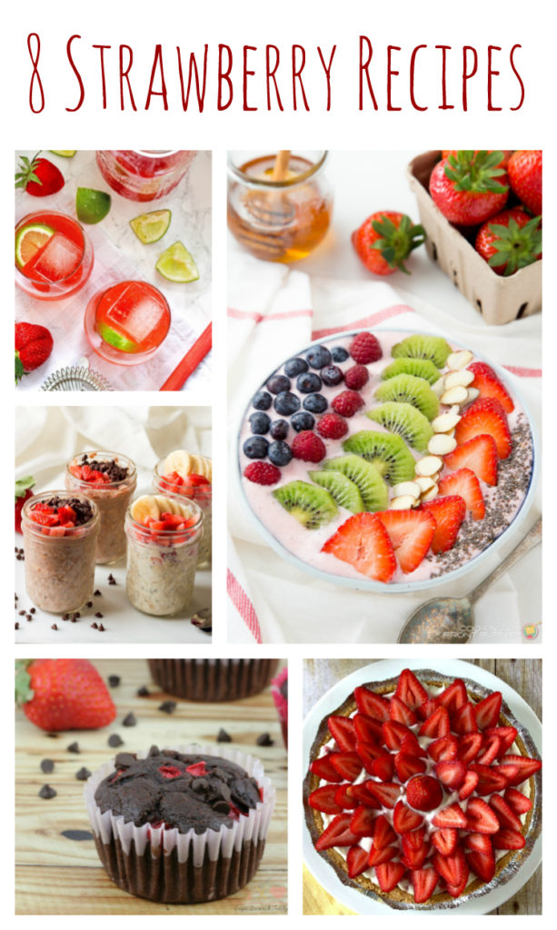 8 Strawberry Recipes - Sugar, Spice and Family Life