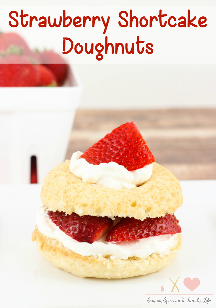 Strawberry Shortcake Doughnuts