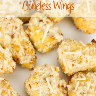Baked Garlic Parmesan Boneless Wings