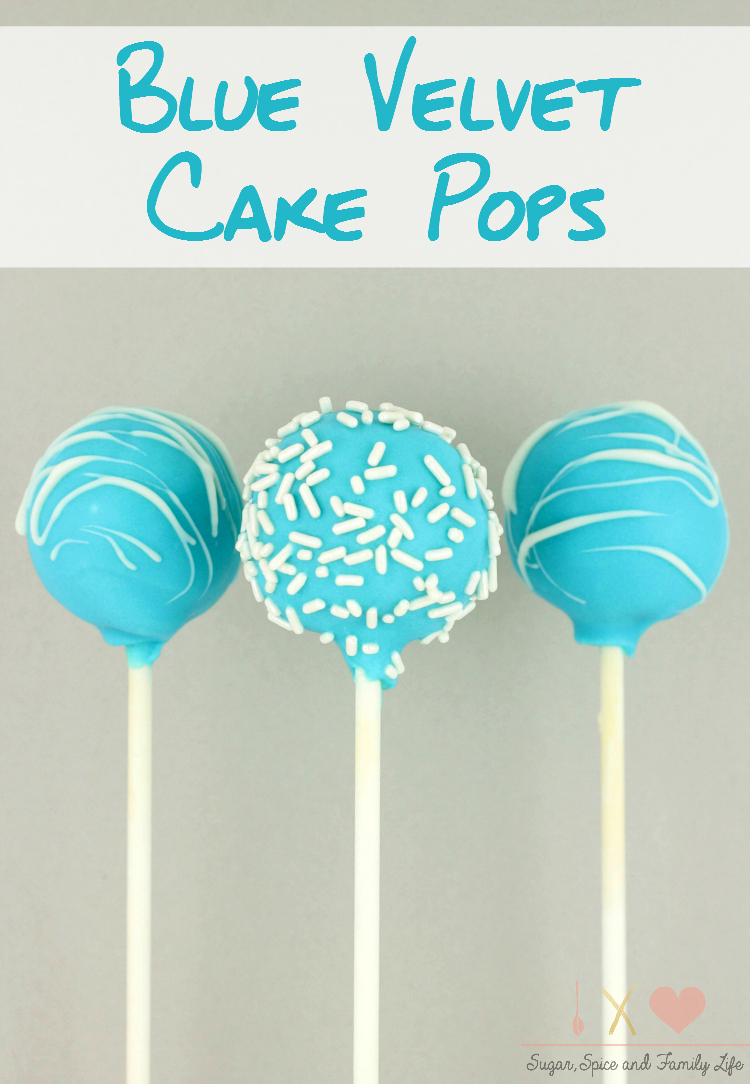 Blue Velvet Cake Pops