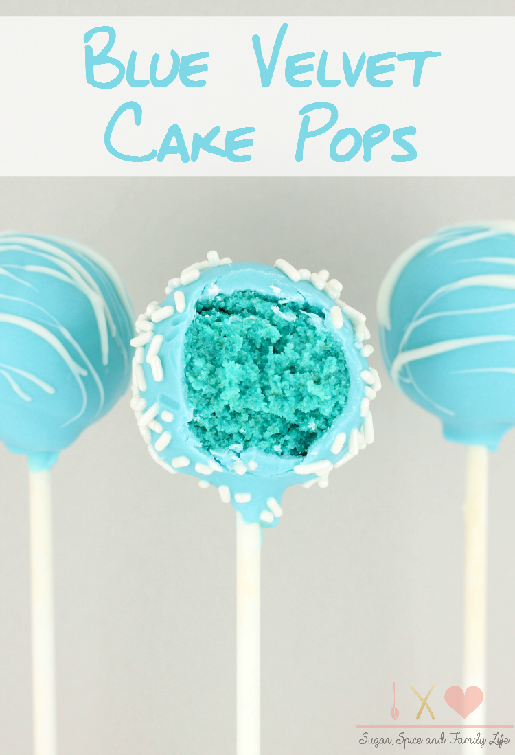 Blue Velvet Cake Pops
