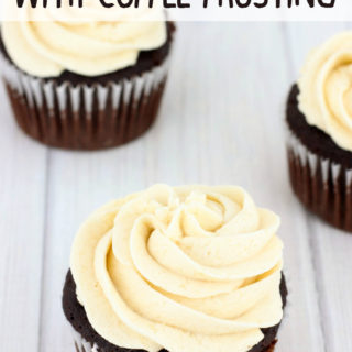 Chocolate Cupcakes with Coffee Frosting