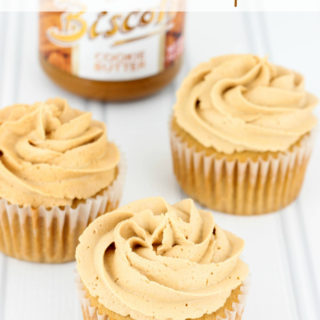 Cookie Butter Cupcakes