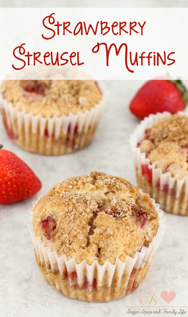 Strawberry Streusel Muffins