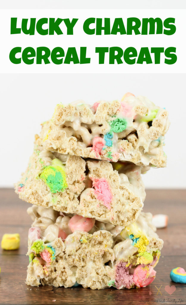 Lucky Charms Cereal Treats Recipe - Sugar, Spice and Family Life