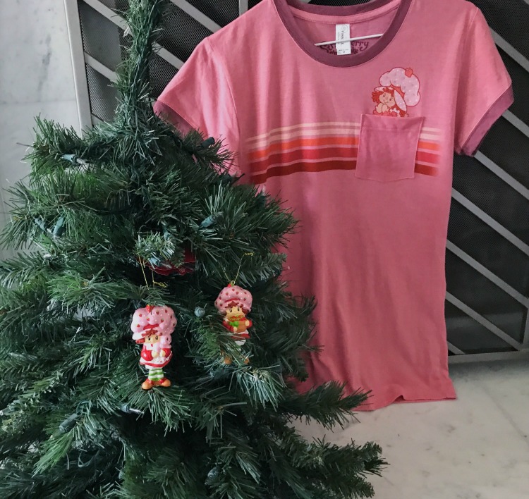 Strawberry Shortcake ornament and shirt