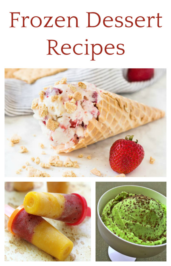 Frozen Dessert Recipes -Sugar And Spice Link Party #168 - Sugar, Spice ...