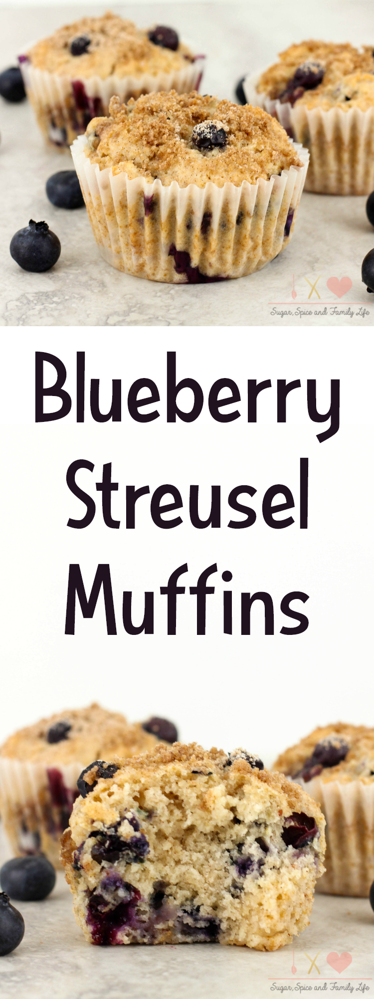 Blueberry Streusel Muffins Recipe