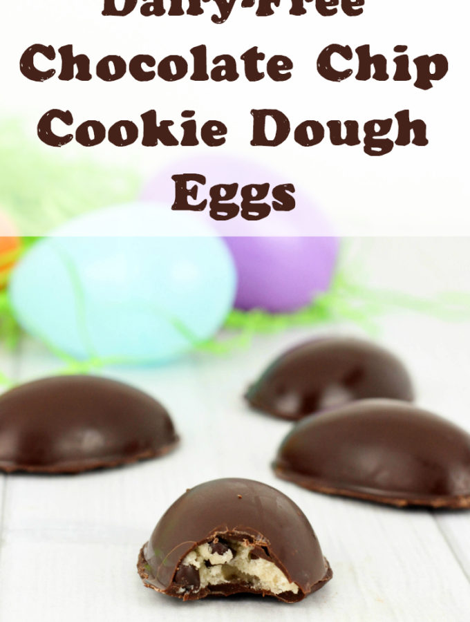 Dairy-Free Chocolate Chip Cookie Dough Eggs Recipe