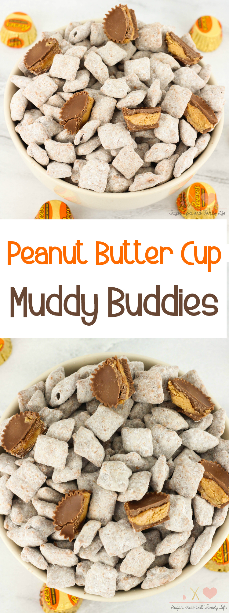 Peanut Butter Cup Muddy Buddies Recipe